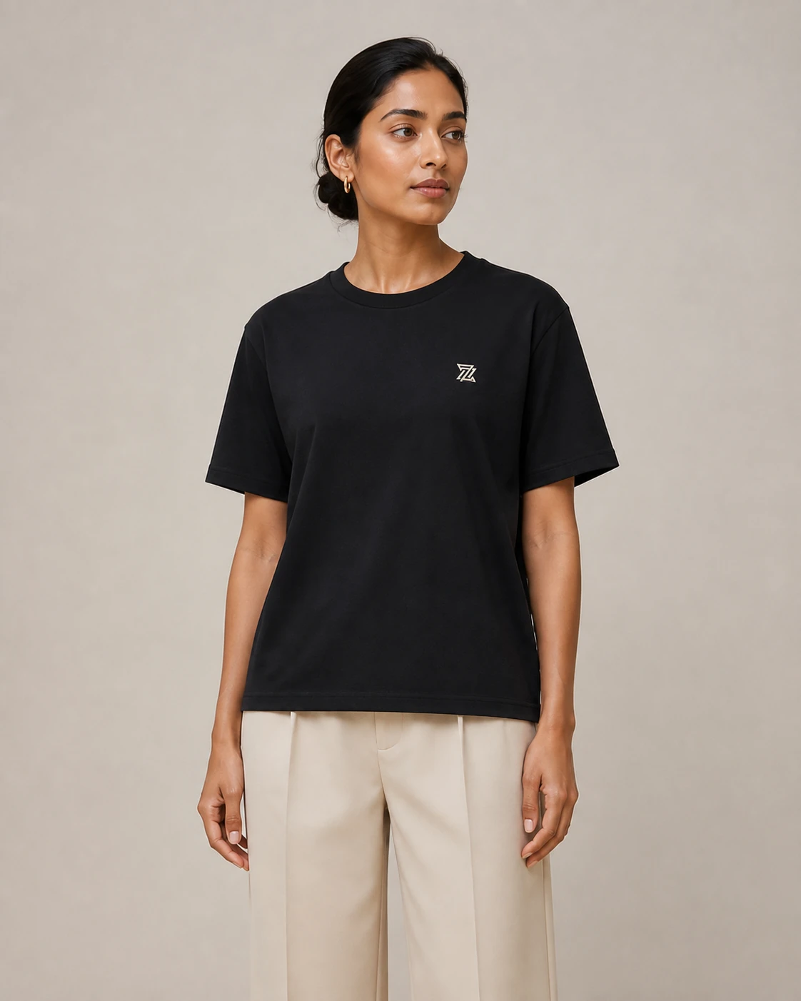Minimal Crest Tee